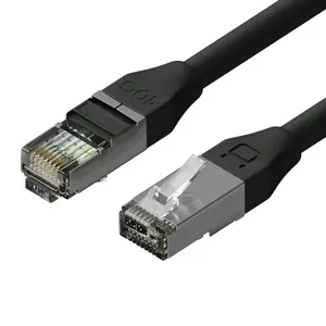 Broadbe BTP-O26C6A-BK-1M Outdoor Patch Cable 10G Black 1m