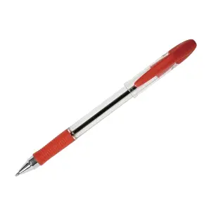 Шариковая ручка Q-Connect Delta KF00377 красная 12 шт. Photo 2