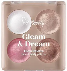 Палетка хайлайтеров для лица Lovely Gleam & Dream