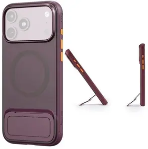 SmallRig FlipLoop viedtālruņa vāciņš iPhone 18 Pro Max un 17 Pro Max tumši ķiršu krāsā