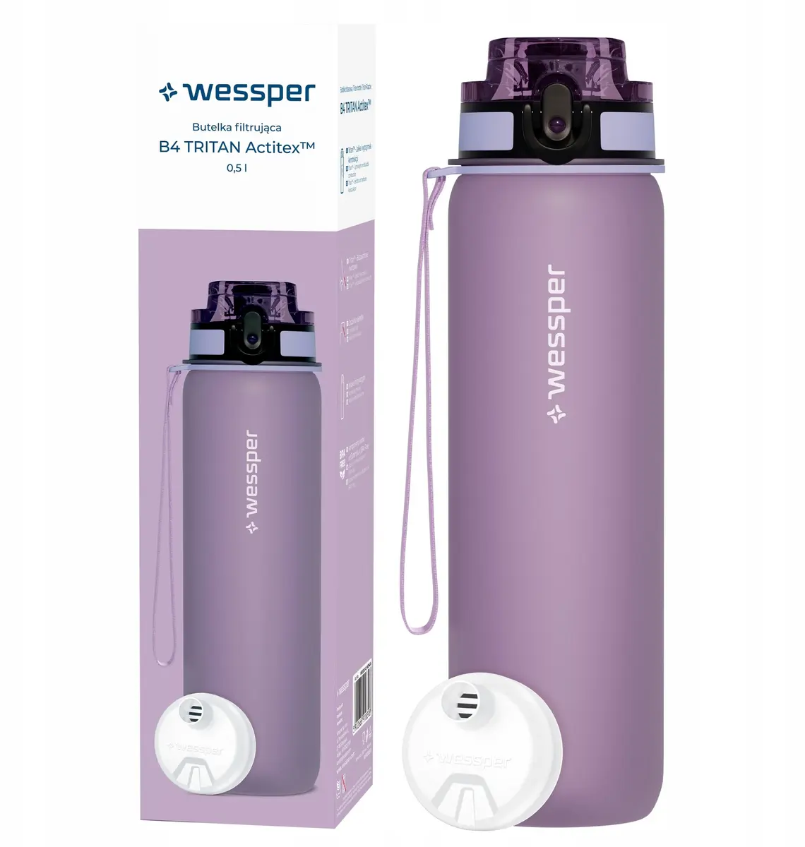 Wessper B4 TRITAN Actitex Sporta pudele