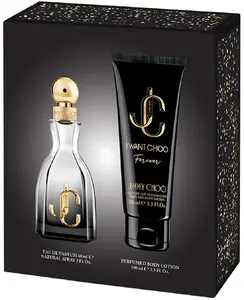 Smaržu komplekts JIMMY CHOO I Want Choo Forever Eau de Parfum smaržas smidzinātājs 60 ml un ķermeņa losjons 100 ml
