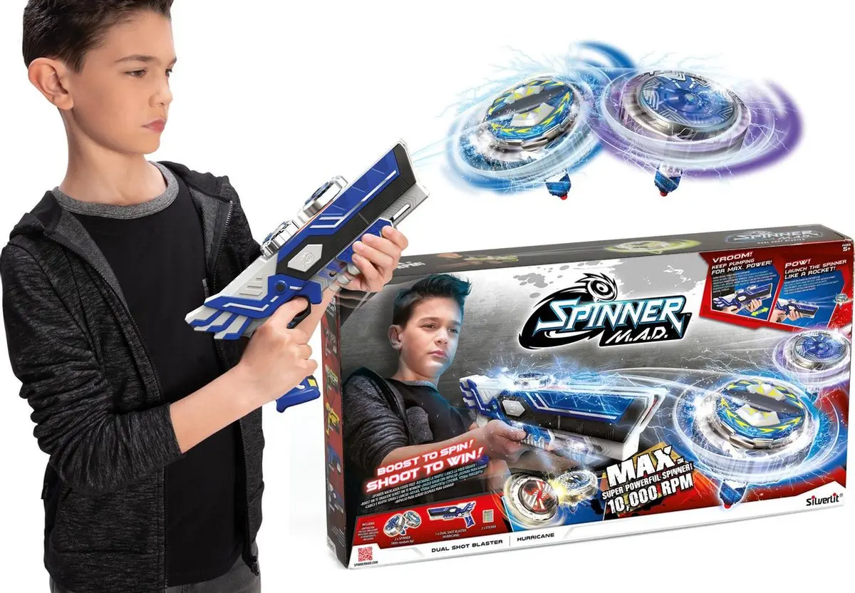 Silverlit Spinner M.A.D. Dual Shot Blaster Photo 6
