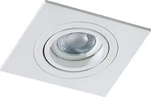 Azzardo CARO S Square Recessed White Lighting Fixture