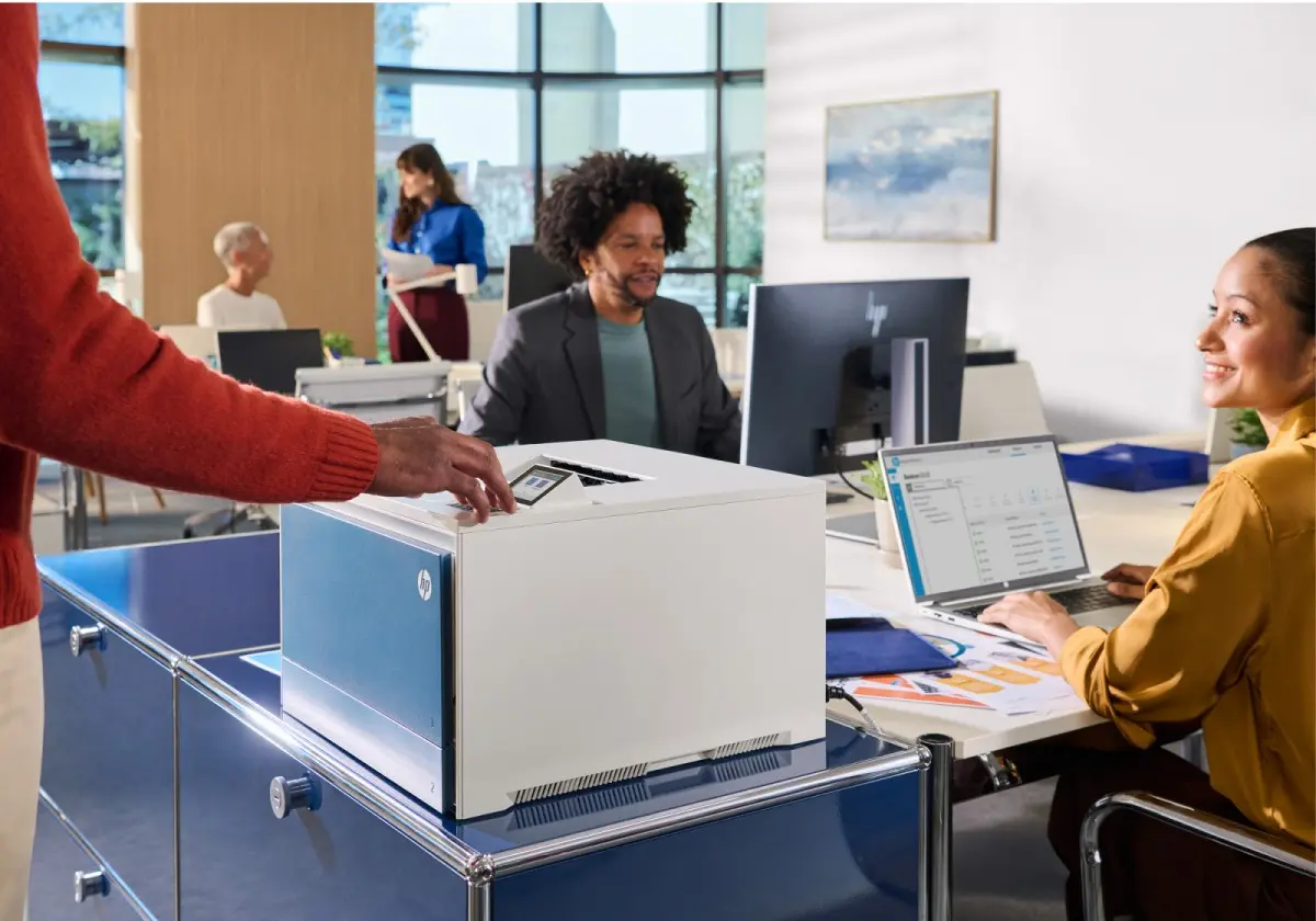 HP LaserJet Enterprise 4701dw Color Printer Photo 10