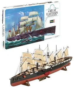 Revell Пластиковая модель корабля Great Eastern 75 лет