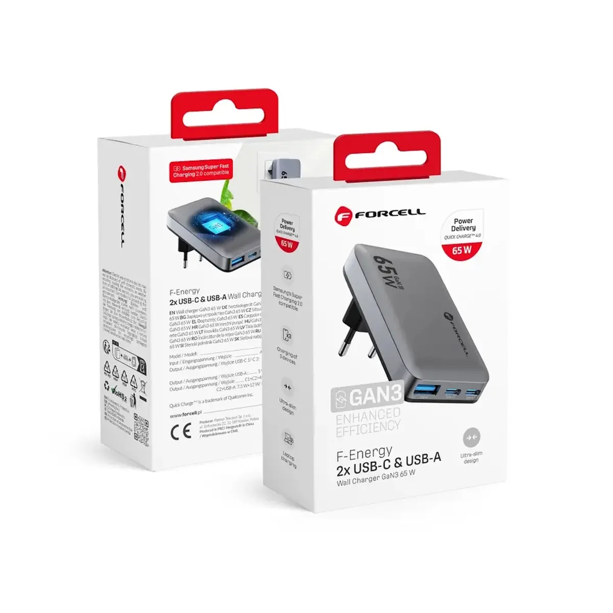 Forcell F-Energy VT-47 65W GaN III Charger Photo 7