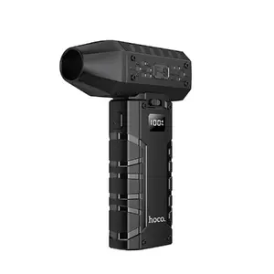 Hoco HX67 Portable Fan with Ultra-fast 80000 RPM Motor, Digital Display, 100 Speed Levels and LED Flashlight