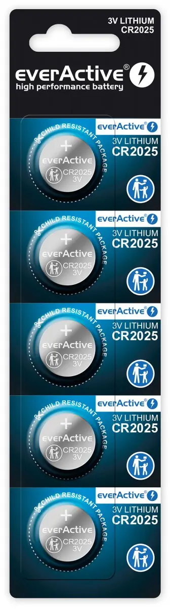 Литиевая батарейка everActive CR20255BL Photo 2