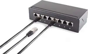 Сетевой кабель S-Conn Cat5e SF/UTP RJ-45 штекер/штекер 3 м черный круглый 75213-S
