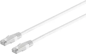 Сетевой кабель S-Conn 75211-W Cat5e S/UTP STP 1 м RJ-45 штекер на RJ-45 штекер круглый белый 1000 Мбит/с