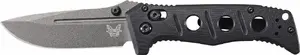 Benchmade 273GY-1 Mini Adamas saliekamais nazis ar pelēku asmeni un zaļu G10 rokturi