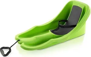 CorbySport Baby Rider Sled Black and Green Plastic Monochromatic Design