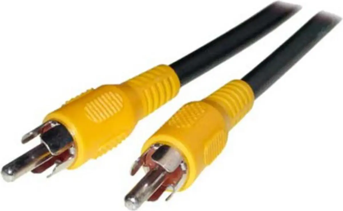 S-Conn video kabelis, RCA spraudnis -