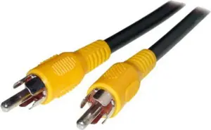 S-Conn video kabelis, RCA spraudnis - RCA spraudnis, garums 5,0 m