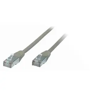 S-Conn 0.25m Cat5e F/UTP RJ45 Tīkla kabelis Pelēks 1000 Mbit/s
