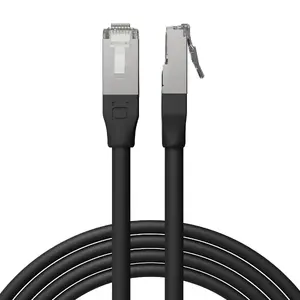 Broadbe BTP-O26C6A-BK-2M Outdoor Patch Cable 10G Black 2m