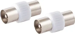 S-Conn Coaxial Antenna Adapter Male to Male