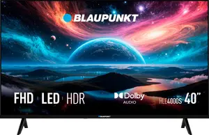 Blaupunkt 40HLE4000S 40-inch LED Television with FullHD resolution, 60Hz refresh rate, and DVB-T2/C/S2 tuner