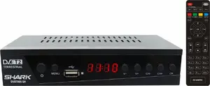 Телевизионная приставка Shark DVBT005-SH эфирная Full HD DVB-T2 DVB-T DVB-C черная