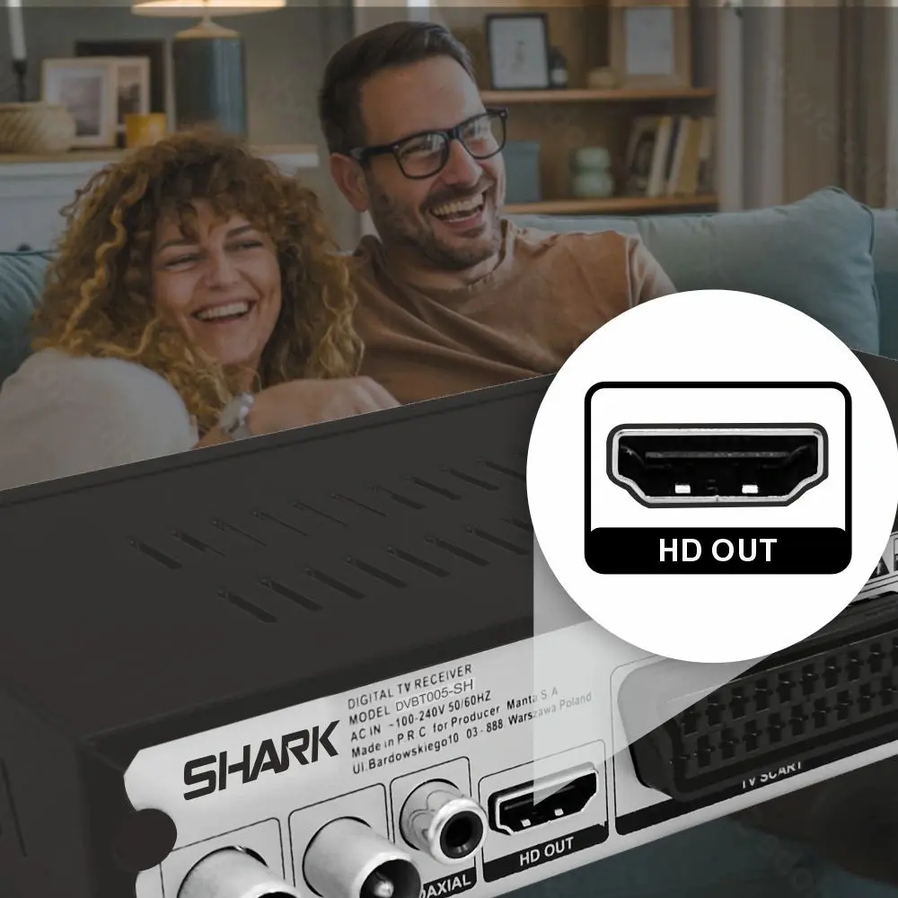 Shark DVBT005-SH TV Set-Top Box Photo 6
