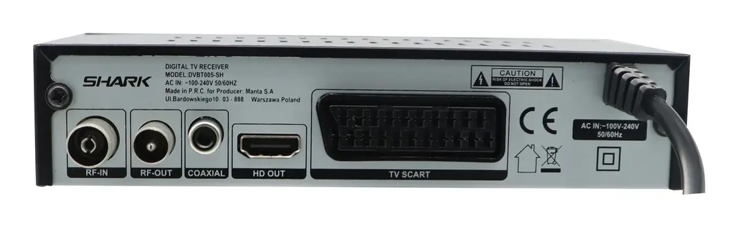 Shark DVBT005-SH TV Set-Top Box Photo 8