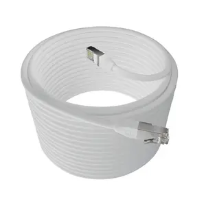 Broadbe Outdoor Patch Cable BTP-O26C6A-WT-20M Category 6A 10G White 20 Meters