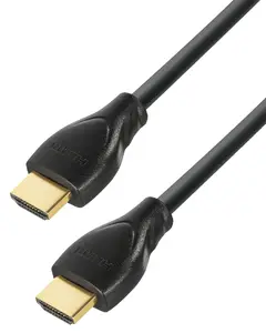Transmedia C 218-1 HDMI кабель 1 м HDMI Type A Штекер-Штекер Черный Золотой HDMI 2.1 48 Гбит/с