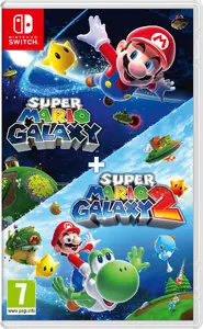 Nintendo Switch Game Super Mario Galaxy + Super Mario Galaxy 2 Multi-Language