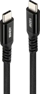 Lindy 0.5m USB 2.0 USB-C to USB-C Charging Cable with 100W Power Delivery