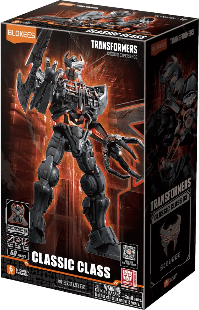 BLOKEES TRANSFORMERS CLASSIC CLASS 03 SCOURGE