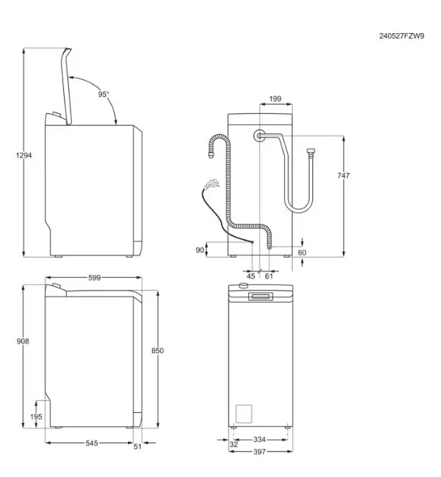 Стиральная машина Electrolux EW6T106E Photo 3