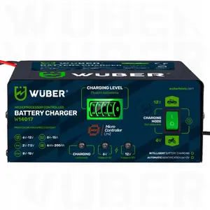 Microprocessor Battery Charger WUBER W14017 6-12V 15A