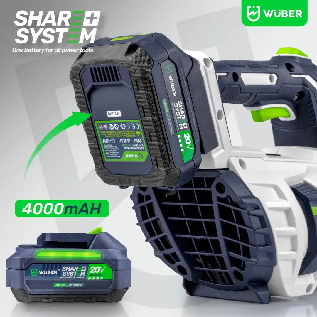 Cordless Leaf Blower WUBER W04400 Photo 8