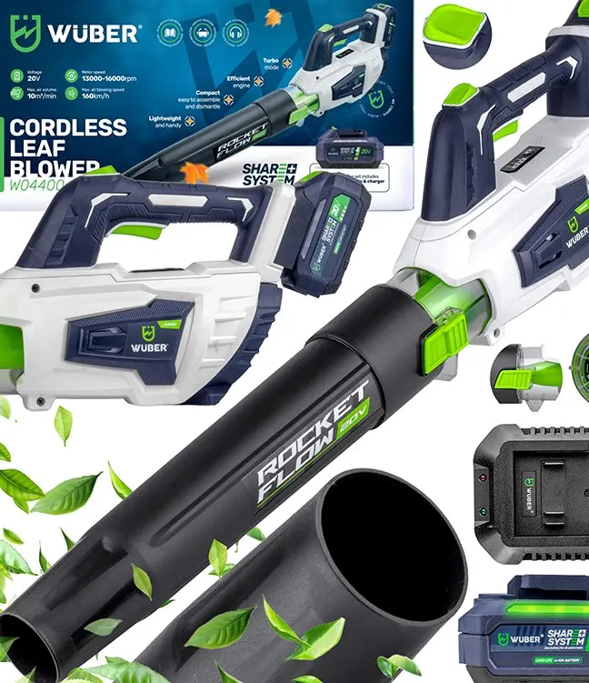 Cordless Leaf Blower WUBER W04400 Photo 11