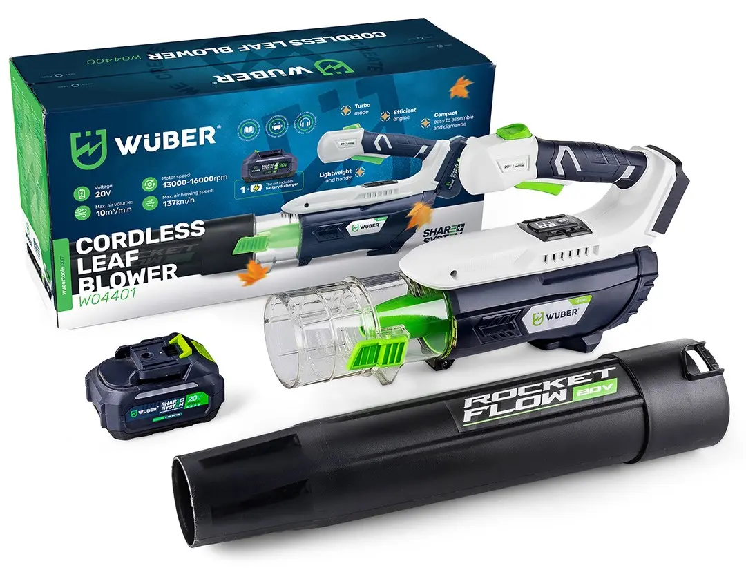 WUBER W04401 Cordless Leaf Blower 20V Photo 26