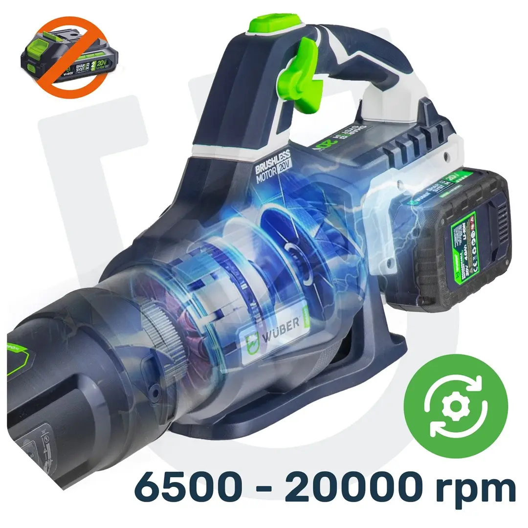 Аккумуляторная воздуходувка WUBER W04402 Photo 8
