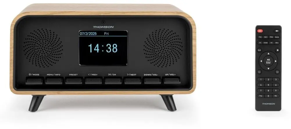 Ciparu radio uztvērējs Thomson RT850DABBT FM