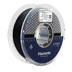 Gembird 3DP-PLA-FL2-01-BK 3D drukas kvēldiegs Polipienskābe PLA Melns 1.75 mm