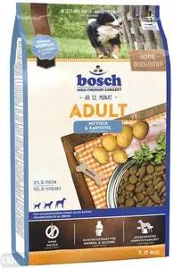 Сухой корм для собак Bosch Adult с свежим лососем и картофелем