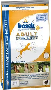 Корм для собак Bosch ADULT MIT LAMB & RICE для взрослых собак с ягненком и рисом