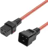 MicroConnect Power Cord C19 to C20 3m MC-C19C20LOCK-3M-R Photo 3