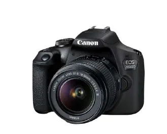 Зеркальный фотоаппарат Canon EOS 2000D Kit 18-55mm Photo 3