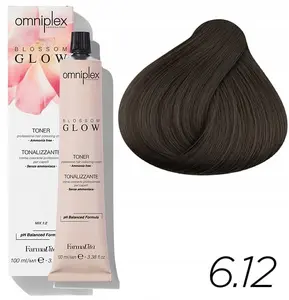 Ronney FARMAVITA_Omniplex Blossom Glow Toner toner do włosów DT 6.12 Graphite 100ml (8022033109095)