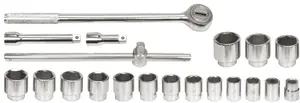 Vorel 58150 Impact Socket Set 20-Piece