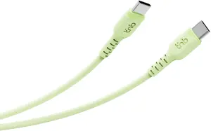 Кабель USB-C - USB-C TNB TCUSBC01GR 60W Turbo Charge 1м Зеленый