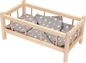 Baczek Doll Crib with Bedding Set