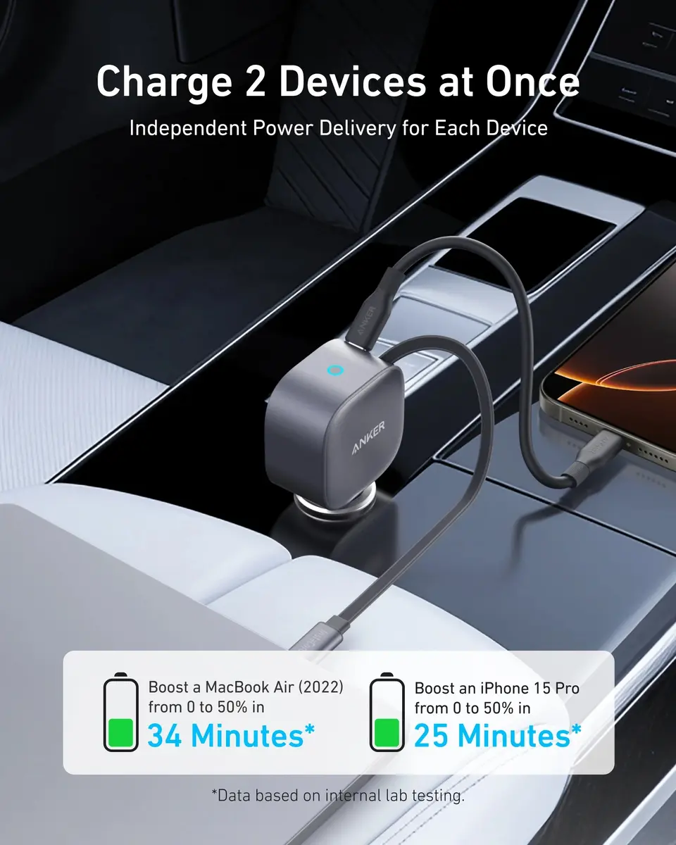 Anker A2738HA2 Auto Charger Photo 3