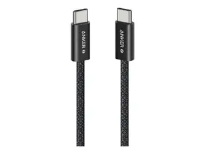 Anker A8060H11 USB C to USB C braided fast charging cable 1 m 240 W black