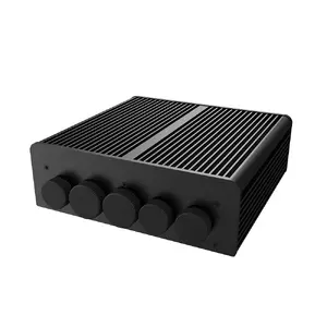 Akasa Pascal RC Small Form Factor PC Case Black with USB and HDMI Cables for UCFF Motherboards supporting 28 W TDP